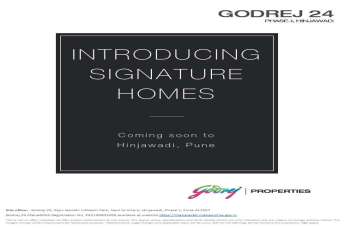 Introducing signature homes at Godrej 24 in Pune